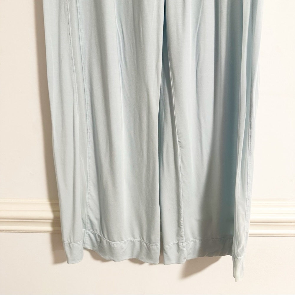 Honeylove BlissWear Pajama Sleepwear Pants Wide Leg Stretch in Glacier - Picture 6 of 7